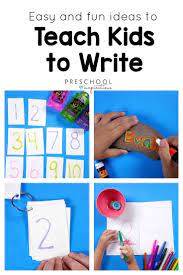 The Best Ways To Teach Kids To Write Preschool Activities Teaching Kids Pre Writing Activities