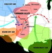 While not geographically part of tornado alley, florida sees more tornados than any other state, especially when accounting. Tornado Alley Map And Weather Science Weather Science Meteorology Weather Unit Study