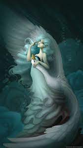 Swan Lady By Francis John Mythological Creatures Fairy Tales Mythical Creatures