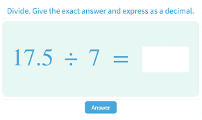 Ignoring the decimal points, perform the multiplication just as you would for whole numbers Grade 6 Practice With Math Games