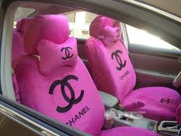 Chanel Seat Covers Google Search Car Accessories Car Accessories For Girls Pink Car Accessories