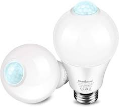Wiki researchers have been writing reviews of the latest dusk to dawn lights since 2019. Boxlood Outdoor Motion Sensor Light Bulbs 12w 100w Equivalent Indoor Automatic Activated By Motion A19 E26 6000k Cool White Dusk To Dawn Security Bulbs For Entrance Porch Stairs Garage Hallway 2pack