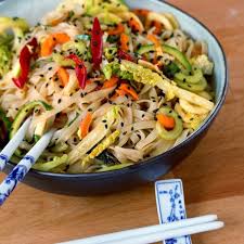 Thai Rice Noodle Salad Recipe Rice Noodle Salad Thai Rice Noodles Rice Noodles