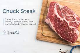 The chuck steak will be completely tender when it's finished braising and ready to serve. What Is Chuck Steak