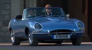 The prince of wales and. Prince Harry And Meghan Markle Drive Electric Jaguar E Type At Royal Wedding Carscoops