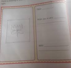 Make mom feel special this holiday with one of these diy mother's day cards. Make A Card For Your Mother On Her Birthday Make A Drawing Of Your Choice On The Left Write A Brainly In