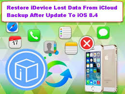 Restore Lost Data From Icloud Backup When Update To Ios 8 4 Ios Data Recovery Recover And Backup Iphone Ipad Ipod Data Icloud Data Recovery Tools Ios 8