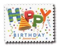 5635 - 2021 First-Class Forever Stamp - Happy Birthday ...