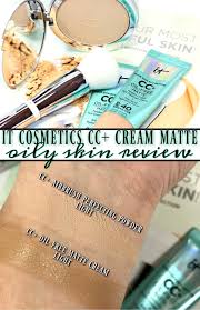 Watch the video for all of your questions answered, plus some of my favourite items from the it cosmetics line! Does It Cosmetics Cc Oil Free Matte Foundation Work On Oily Acne Prone Skin