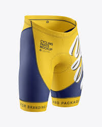 Download Cycling Shorts Mockup In Apparel Mockups On Yellow Images Object Mockups
