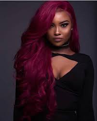 2018 Hair Color Ideas For Black Women Bold And Vibrant Hair Color Ideas For Black Women From Honey Blo Red Hair On Dark Skin Hair Color For Women Hair Styles