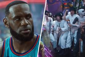 A new legacy (2021) when lebron and his young son dom are trapped in a digital space by a rogue a.i., lebron must get them home safe by leading bugs, lola bunny and the whole gang of notoriously undisciplined looney tunes to victory over the a.i.'s digitized champions on the court: Space Jam 2 Trailer Shocks With Its Clockwork Orange Droogs Cameo