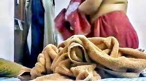 Hidden Camera Captures Chubby Indian Woman Changing Clothes - XXXBP