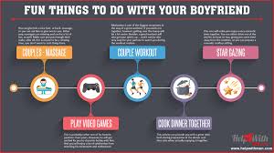 If you've got a whole day to spend together, why not spend it someplace neither of you have been before! Things To Do With Your Boyfriend 25 Fun Activities Help With Men