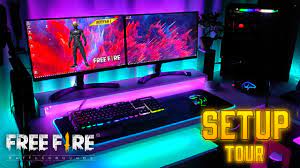 Now you can download garena free fire 1.62.2 pc exe 2021 rampage update. My Free Fire Gaming Setup Tour Garena Free Fire Youtube