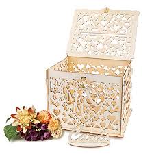 Accommodations and transportation card weekend itinerary wedding website. Wedding Card Box With Diy Color Rustic Card Box With Lock Key And Lid Large Capacity Perfect For Wedding Reception And Wedding Anniversary Mr Mrs Buy Online In Bahamas At Bahamas Desertcart Com