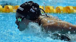Offizielle fanpage der schwimmerin yusra mardini. Syrian Refugee Swimmer Mardini Rising Fast After Fleeing War Asharq Al Awsat