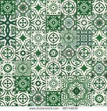 Black And White Moroccan Tile Wallpaper White On White Patterned Tile Patchwork Pattern From Dark Green And White Moroccan Portuguese Tiles Patterned Kitchen Tiles Portuguese Tiles Green Tile