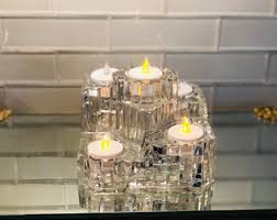 Winter candle holder❄ easy dollar tree❄ diy sparkling. Vintage Partylite Etsy