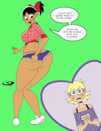 Lily Loud reluque le gros cul de la yuri Stella - Bienvenue Chez Les Loud  Hentai (The Loud House)