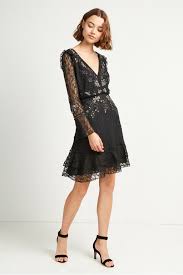 Bella Sparkle Embellished Lace Dress