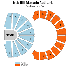 Nob Hill Masonic Seating Chart Pakistani Food Los Angeles