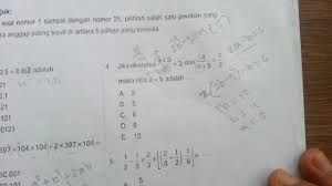 Pembahasan soal cpns tiu numerik. Tiu Cpns Bagian 1 Soal Dan Pembahasan Materi Aljabar Youtube