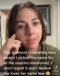 I regret letting my ex name our daughter