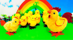 Mainan Anak Ayam Lucu Bisa Jalan Ayam Warna Kuning Warna Warni Youtube
