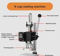 Manual K-Cup filling and sealing machine (single serve filler and sealer)