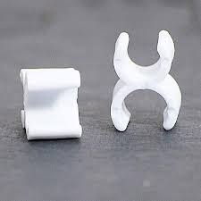 1 4 Wireframe Clips For Mini Lights M5 5mm Led Lights White 10 The Christmas Light Emporium