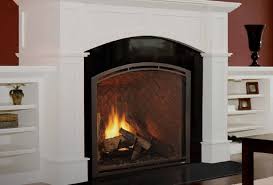 When the fire is burning, you can't do anything about the heat the fireplace loses through the chimney, but you can increase the radiated heat with an electric blower. Heirloom Series Gas Fireplace Therm Con