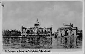 Taj Mahal Hotel with the Gateway to India on the right, Apollo Bunder,  Mumbai (Bombay) | RIBA pix