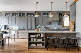 Top Design Trends Of 2020 From Home Offices To Two Tone Kitchens Mansion Global Two Tone Kitchen Kitchen Design Transitional Kitchen