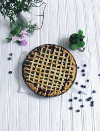Une Gamine Dans La Cuisine Midnight In Paris Blueberry Mint Pie Mint Pie Blueberry Mint Dessert For Dinner