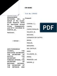 Word origin late 16th century: Southern Hemisphere Engagement Network Inc V Anti Terrorism Council Pdf Overbreadth Doctrine Facial Challenge