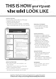 How Your Cv Should Look Like Professional Well Structured And Modern Exactly As This Resume Template Find More Resume Tips Writing Tips Resume Writing Tips