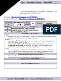 Realicen las actividades que propone la maestra al finalizar el video en su libreta se encuentran en las páginas 41, 42 y 43 de su libro de formación cívica y ética. Diciembre 6to Grado Formacion C Y E 2020 2021 Discriminacion Educacion Primaria