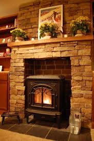 32 Ideas Living Room Wood Stove Hearth With Images Wood Stove Hearth Stove Fireplace Faux Stone Fireplaces