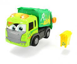 Find the perfect garbage truck stock photo. Happy Garbage Truck Small Children Brands Products Www Dickietoys De