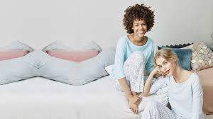 Grey and black henley pyjamas set. Primark Introduces Sustainable Cotton Pyjama Line Sustainability News Uk