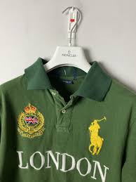 Polo Ralph Lauren × Streetwear × Vintage Polo Ralph Lauren big pony London  No 2 polo t-shirt tee