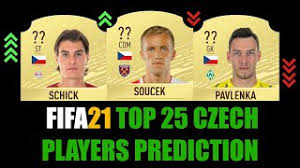 See their stats, skillmoves, celebrations, traits and more. Fifa 21 Top 25 Czech Players Rating Prediction W Soucek Kaderabek Pavlenka Schick Sevcik Youtube
