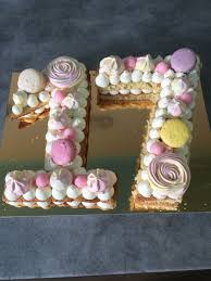Number Cake Girly Beaux Gateaux D Anniversaire Gateaux Aux Numeros Macaron