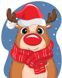 Christmas series 2017 | day #5 penguin dreaming. Sweet Deer Illustration Deer Illustration Cute Christmas Wallpaper Christmas Cartoons