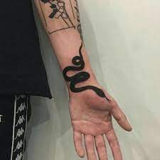 Best Tattoo Ideas For Men Tattoo Ideas In 2021 Black Snake Tattoo Hand Tattoos Cool Tattoos