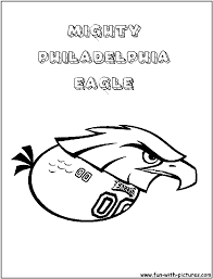 They use it when it is necessary. Angrybirds Mightyphiladelphiaeagle Coloring Page
