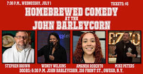 Homebrewed Comedy at the John Barleycorn Tavern