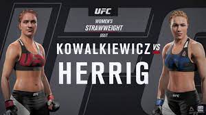 Iaquinta april 07, 2018 brooklyn, new york, usa. Ea Sports Ufc 2 Karolina Kowalkiewicz Vs Felice Herrig Ufc 223 Full Fight Simulation Youtube