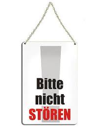 Bitte Nicht Storen Turklinkenschild Inklusive Kette Schilder Online Kaufen